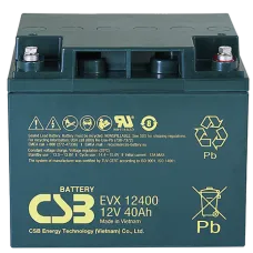CSB EVX 12400. Аккумулятор герметичный свинцово-кислотный. CSB