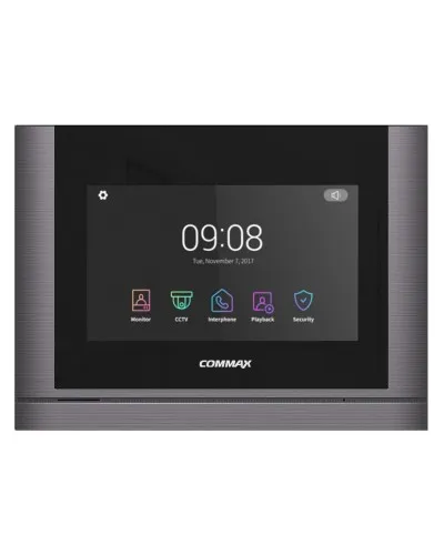 CDV-1024MA/VZ (темное серебро). Монитор видеодомофона цветной. Commax в Ангарске