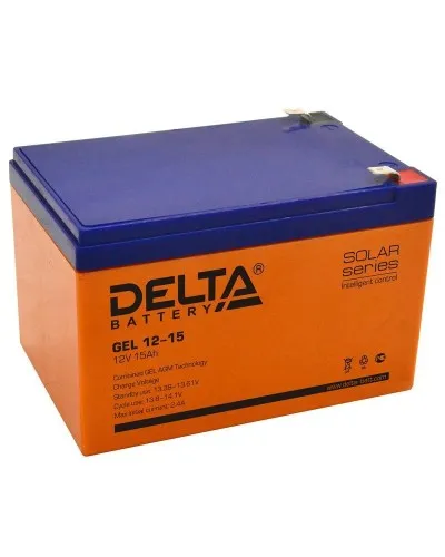 Delta GEL 12-15. Аккумулятор герметичный свинцово-кислотный. Delta в Ангарске