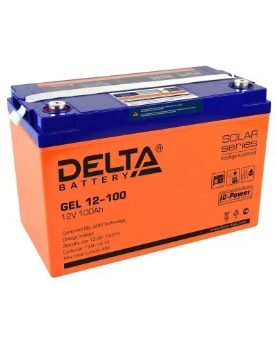 Delta GEL 12-100. Аккумулятор герметичный свинцово-кислотный. Delta в Ангарске
