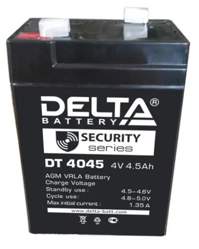 Delta DT 4045 (47мм). Аккумулятор герметичный свинцово-кислотный. Delta в Ангарске