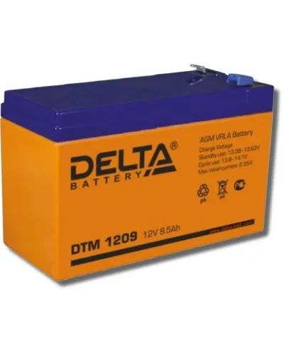 Delta DTM 1209. Аккумулятор герметичный свинцово-кислотный. Delta в Ангарске