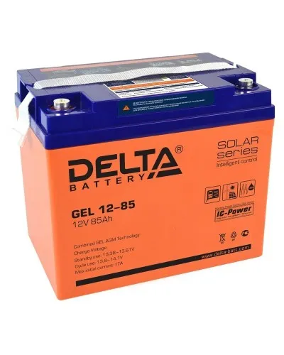 Delta GEL 12-85. Аккумулятор герметичный свинцово-кислотный. Delta в Ангарске
