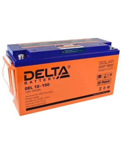 Delta GEL 12-150. Аккумулятор герметичный свинцово-кислотный. Delta в Ангарске