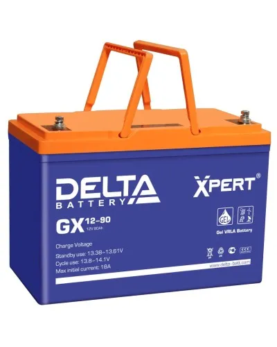 Delta GX 12-90. Аккумулятор герметичный свинцово-кислотный. Delta в Ангарске