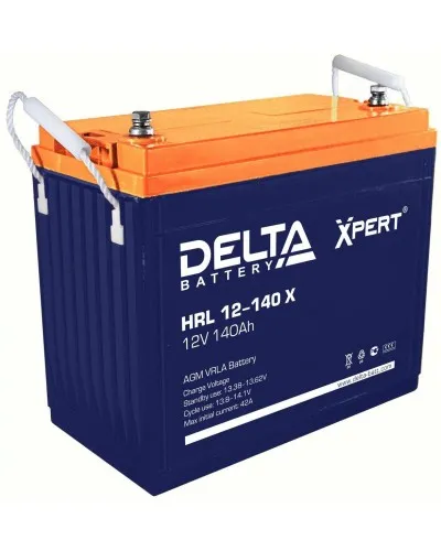 Delta HRL 12-140 X. Аккумулятор герметичный свинцово-кислотный. Delta в Ангарске