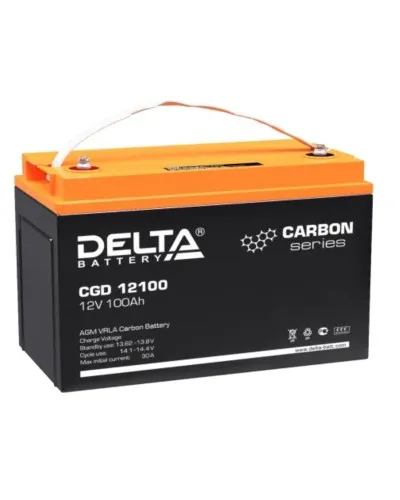 Delta CGD 12100. Аккумулятор герметичный свинцово-кислотный. Delta в Ангарске