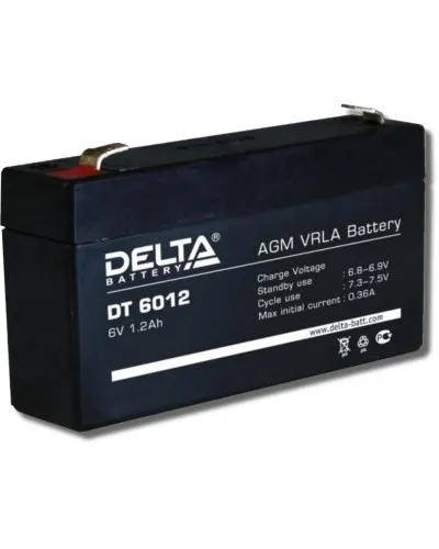 Delta DT 6012. Аккумулятор герметичный свинцово-кислотный. Delta в Ангарске