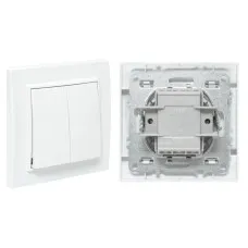 Минск Выключатель 2-кл. СП 10А (ERV10-023-10). Выключатель 2-кл. СП 10А. EKF