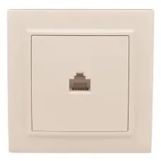Минск Розетка RJ-45 1-мест. СП (ERK01-035-20). Розетка RJ-45 1-мест. СП. EKF