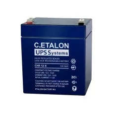 C.ETALON CHR 12-5. Аккумулятор герметичный свинцово-кислотный. ETALON