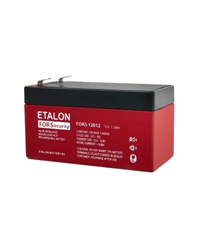 ETALON FORS 12012. Аккумулятор герметичный свинцово-кислотный. ETALON в Ангарске
