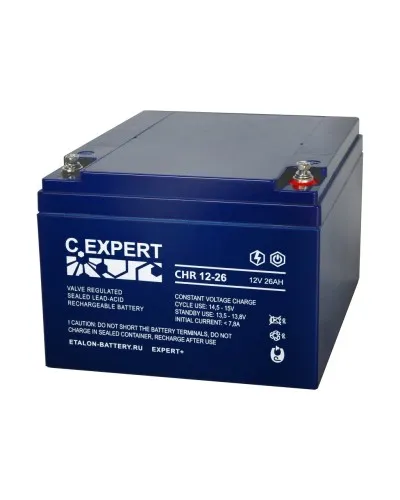 C.EXPERT CHR 12-26. Аккумулятор герметичный свинцово-кислотный. EXPERT в Ангарске