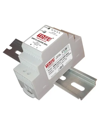 36W/12-24V/DIN Slim. Источник вторичного электропитания. FARADAY в Ангарске