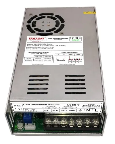 UPS 300W/48V Simple. Блок бесперебойного питания. FARADAY в Ангарске