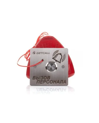 GC-0423B1. Проводная влагозащищенная кнопка вызова со шнуром. GETCALL в Ангарске