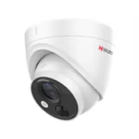 DS-T213(B) (3.6 mm). Бюджетная видеокамера TVI купольная. HiWatch