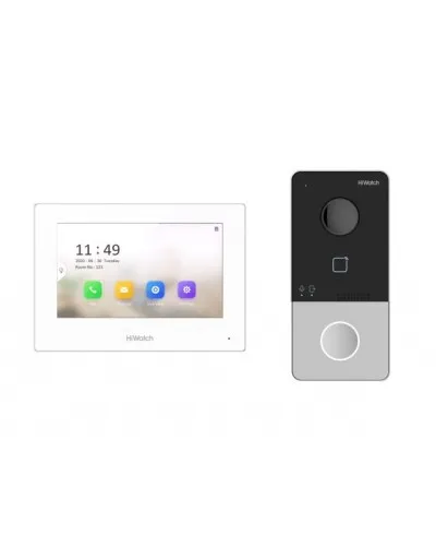 DS-D100IKWF(B). Комплект IP-видеодомофона. HiWatch в Ангарске