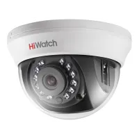 DS-T201(B) (3.6мм). Бюджетная видеокамера мультиформатная купольная. HiWatch