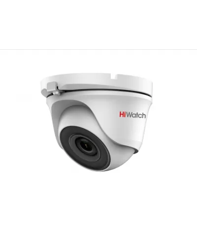 DS-T203(B) (3.6 mm). Бюджетная видеокамера мультиформатная купольная. HiWatch в Ангарске