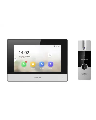 DS-KIS302-P. Комплект IP видеодомофона. Hikvision в Ангарске
