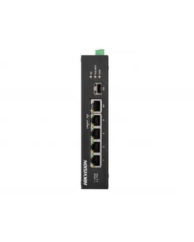 DS-3T0306HP-E/HS. Коммутатор с питанием POE. Hikvision в Ангарске