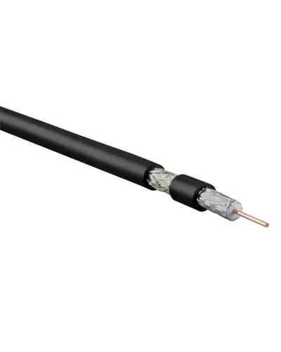 COAX-RG6-CU-100. Кабель коаксиальный. Hyperline в Ангарске