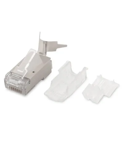 PLUG-8P8C-UV-C6A-SH-50 (50 шт). Разъем RJ-45. Hyperline в Ангарске