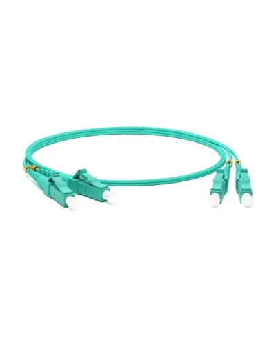 FC-D2-503-LC/PR-LC/PR-H-2M-LSZH-AQ. Патч-корд волоконно-оптический многомодовый. Hyperline в Ангарске