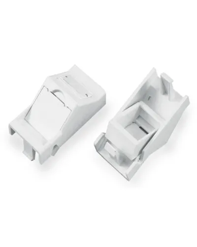 SIP2A-1K-M45-22.5. Вставка угловая 45x22.5 (аналог Mosaic) для 1 модуля формата Keystone Jack. Hyperline в Ангарске