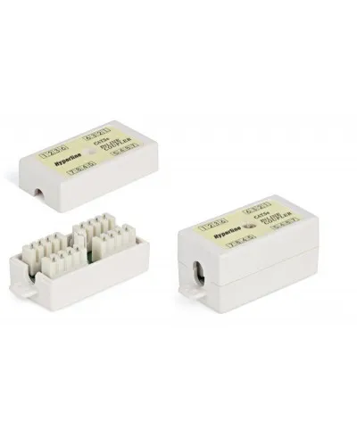 CA-IDC-C5e-WH. Проходной адаптер. Hyperline в Ангарске
