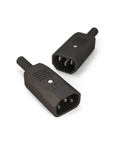 CON-IEC320C14. Разъем IEC. Hyperline в Ангарске