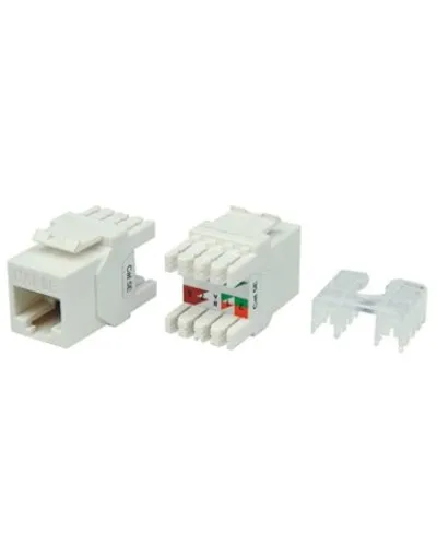 KJ8-8P8C-C5e-180-WH. Вставка Keystone Jack RJ-45. Hyperline в Ангарске