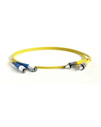 FC-D2-9-FC/UR-ST/UR-H-1M-LSZH-YL. Патч-корд волоконно-оптический ST-FC. Hyperline в Ангарске