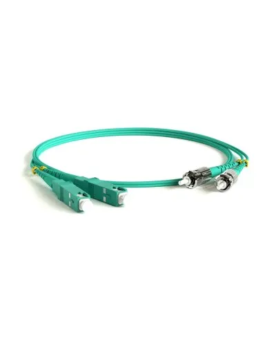 FC-D2-503-SC/PR-ST/PR-H-3M-LSZH-AQ. Патч-корд волоконно-оптический многомодовый. Hyperline в Ангарске