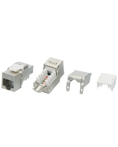 KJ9-8P8C-C6A-90-SH-F. Вставка Keystone Jack RJ-45. Hyperline в Ангарске