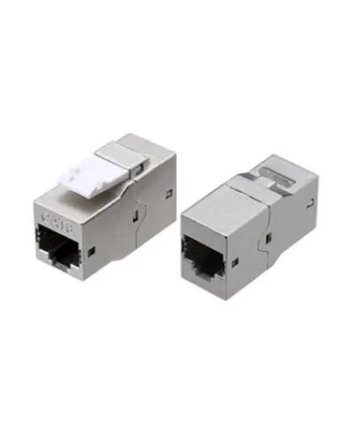 CA2-KJ-C6-SH-BK. Проходной адаптер. Hyperline в Ангарске