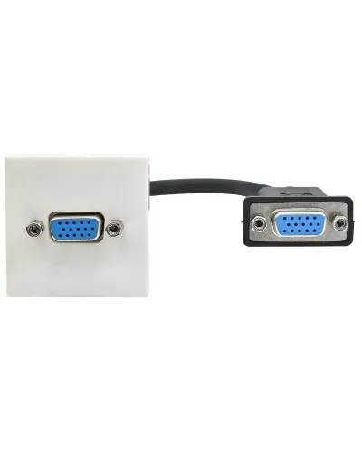 Розетка VGA M/M PRIMER РКМ-10-20-П белый IEK(PR-KK40D-RV-0-1-K01). Розетка. IEK в Ангарске