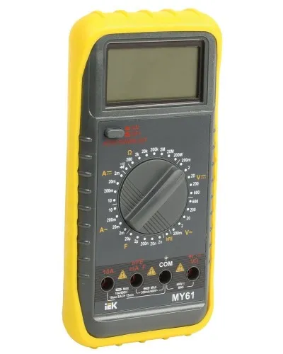 Мультиметр цифровой Professional MY61 (TMD-5S-061). Мультиметр цифровой. IEK в Ангарске