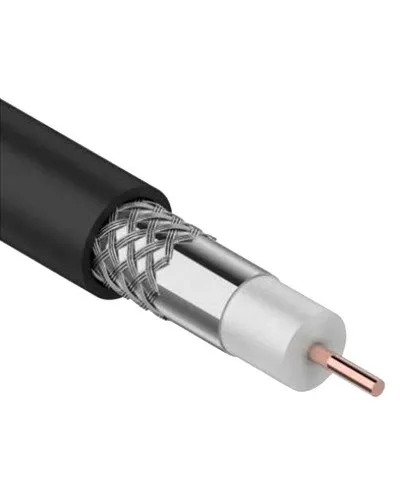GENERICA RG59 CCS 75Ом FPE PVC белый (CC1-R5F1-111-100-G). Кабель коаксиальный омедненный. IEK в Ангарске