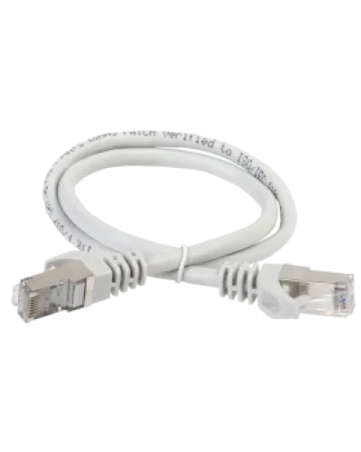 GENERICA Патч-корд кат. 5Е FTP 10м серый (PC01-C5EF-10M-G). Патч-корд медный. IEK в Ангарске