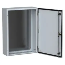 ЩМП-70.50.20 УХЛ1 IP66 700х500х200 TITAN 5 (TI5-10-N-070-050-020-66). Шкаф металлический с монтажной платой. IEK