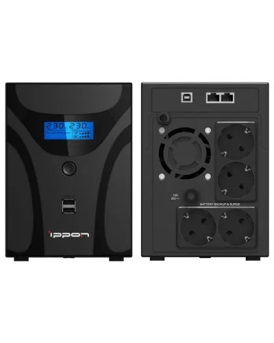Ippon Smart Power Pro II 1600 Euro (1029742). Источник бесперебойного питания. Ippon в Ангарске