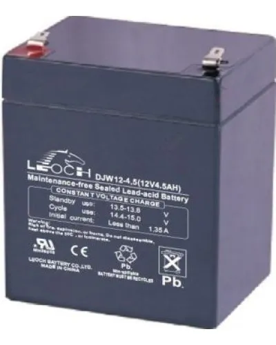 LEOCH DJW 12-4,5. Аккумулятор герметичный свинцово-кислотный. LEOCH в Ангарске