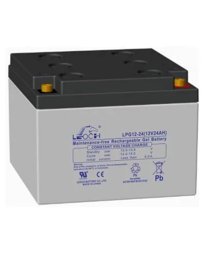 LEOCH LPG 12-24. Аккумулятор герметичный свинцово-кислотный. LEOCH в Ангарске