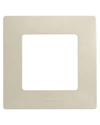 Рамка 1 пост ETIKA, слоновая кость (672511). Рамка. LegranD в Ангарске