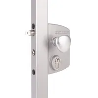 LIKQ4040 U2L (цвет: RAL 9005, черный). Замок электромеханический для калиток. Locinox