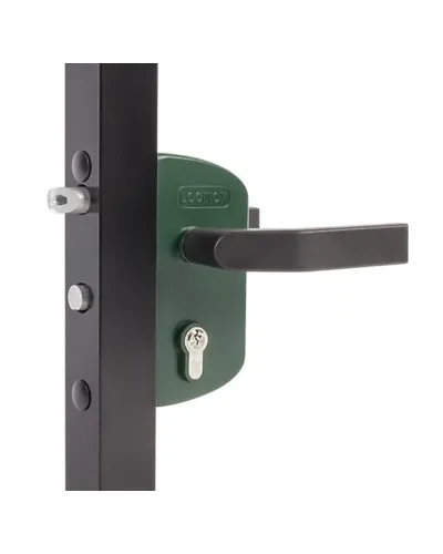 LTKZ4040 P1L (цвет: RAL 6005, зеленый). Замок механический для калиток. Locinox в Ангарске