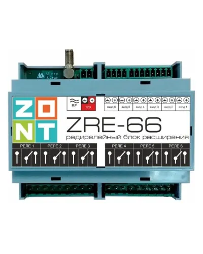 ZONT ZRE-66. Блок расширения. MicroLine в Ангарске