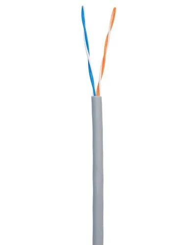 U/UTP 2pair, Cat5, In, PVC (EC-UU002-5-PVC-GY). Кабель «витая пара» (LAN) для структурированных систем связи. NETLAN в Ангарске